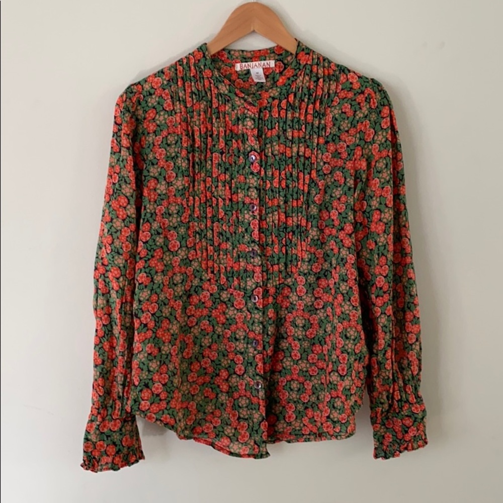 Print blouse